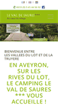 Mobile Screenshot of camping-valdesaures.com